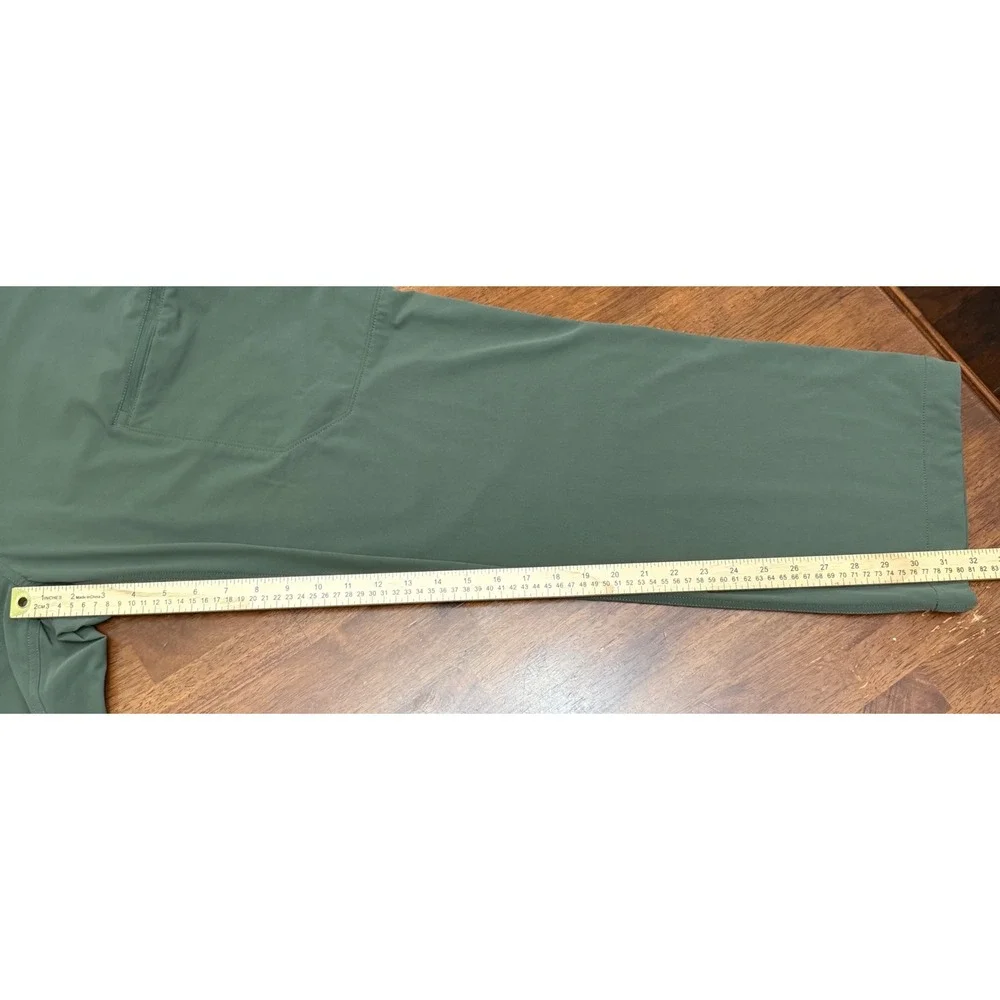 Duluth Trading Co Flexpedition Pants Mens 44x32 Green Relaxed Fit Cargo Tactical